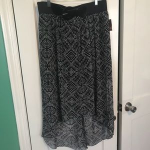 Hi lo skirt